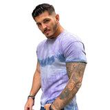 Baby Blue - T-shirt for Men (PRE-ORDER DISPATCH DATE 15 April 2023) - Sarman Fashion - Wholesale Clothing Fashion Brand for Men from Canada