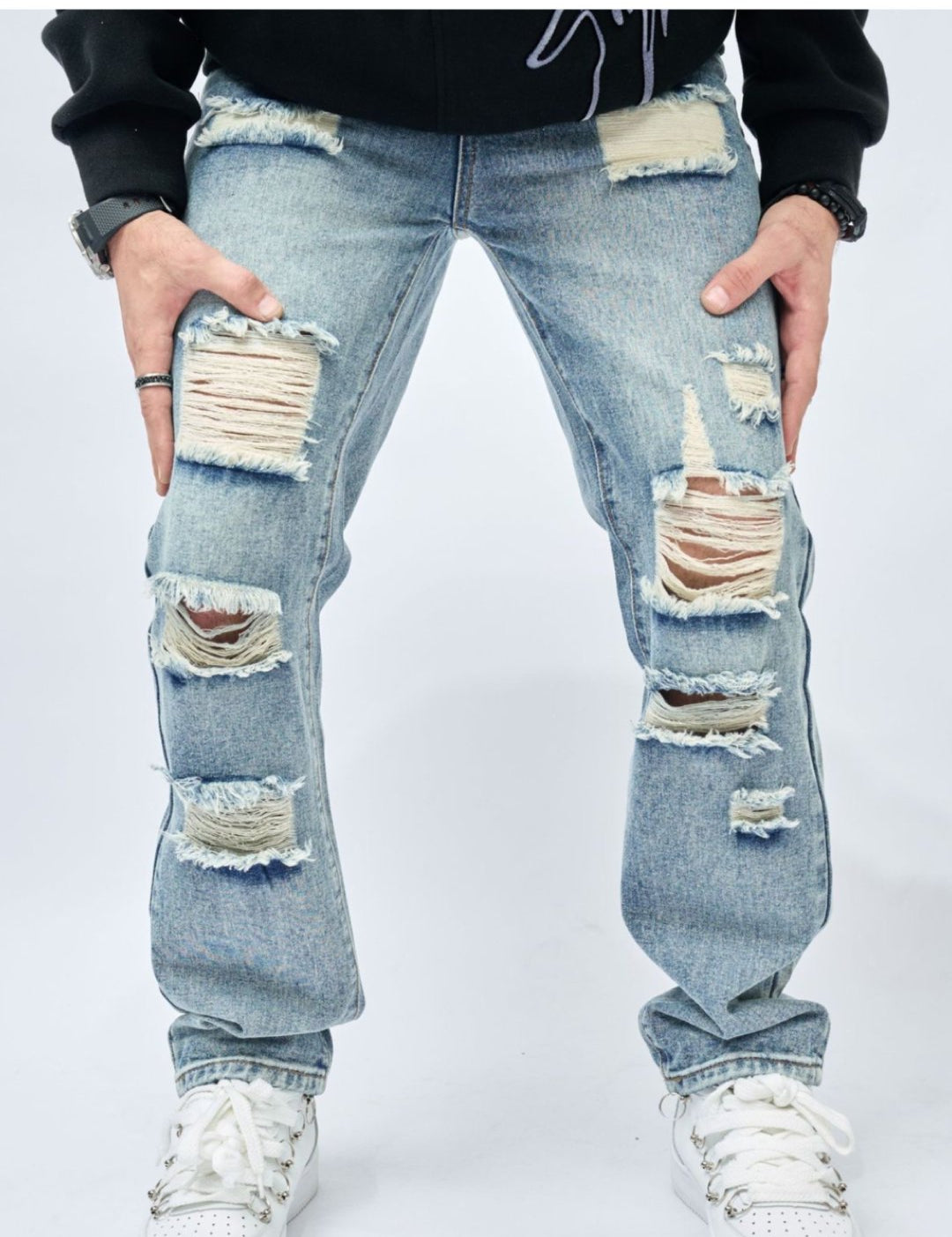 Baggula - Black Jeans for Men - Sarman Fashion - Wholesale Clothing Fashion Brand for Men from Canada