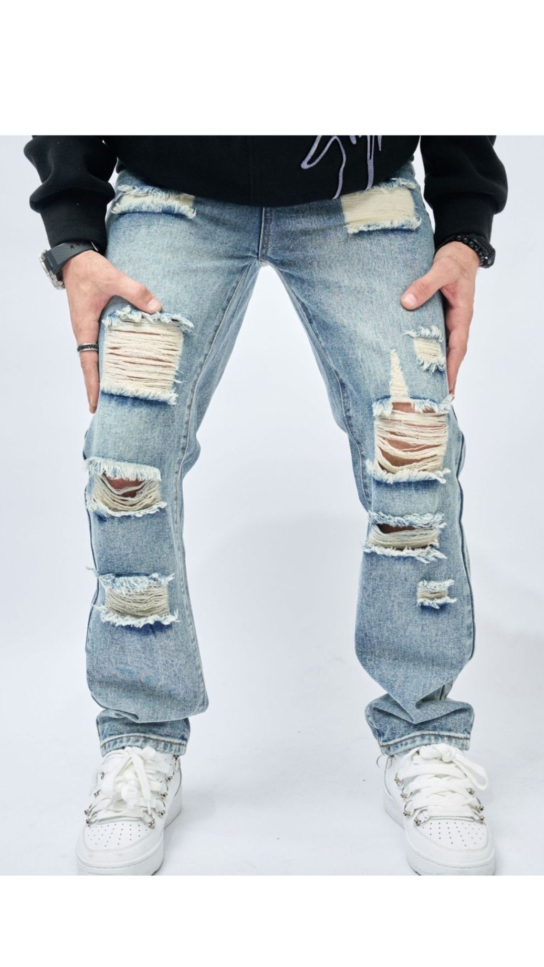 Baggula - Black Jeans for Men - Sarman Fashion - Wholesale Clothing Fashion Brand for Men from Canada