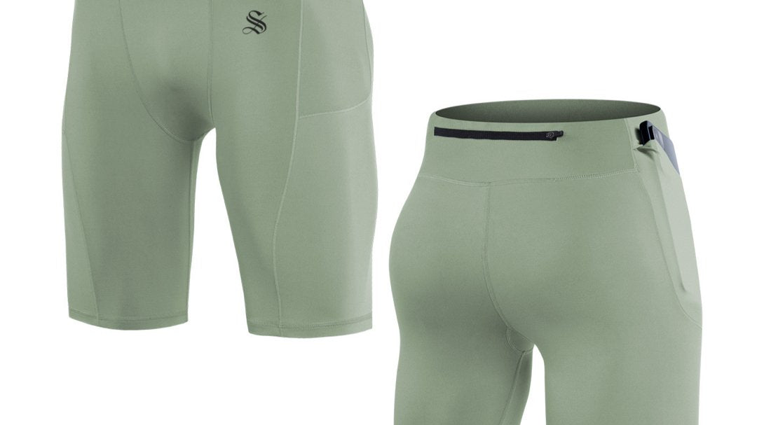Banaaza - Leggings Shorts for Men - Sarman Fashion - Wholesale Clothing Fashion Brand for Men from Canada