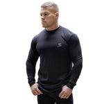 Base 1 - Black Long Sleeve Shirt for Men (PRE-ORDER DISPATCH DATE 25 September 2024) - Sarman Fashion - Wholesale Clothing Fashion Brand for Men from Canada