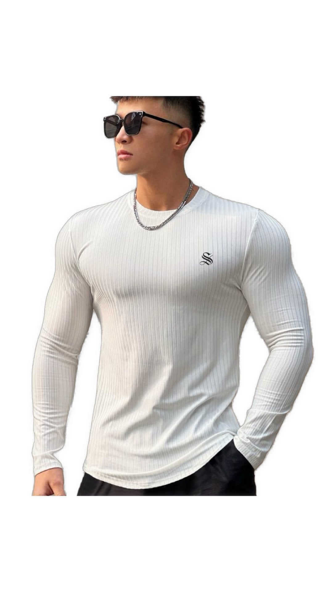 Base 1 - Long Sleeve Shirt for Men - Sarman Fashion - Wholesale Clothing Fashion Brand for Men from Canada