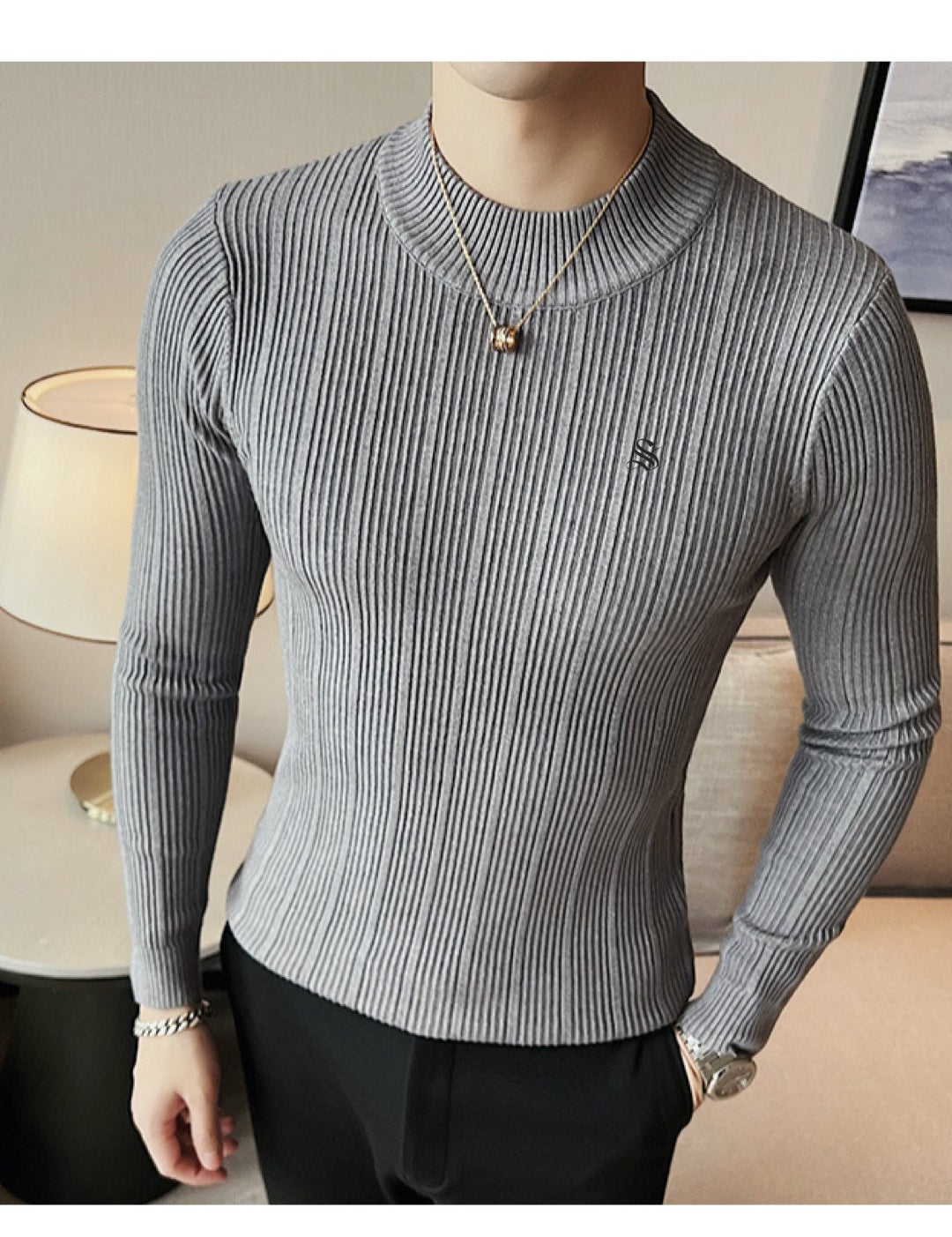 Base 10 - Long Sleeve Shirt for Men - Sarman Fashion - Wholesale Clothing Fashion Brand for Men from Canada