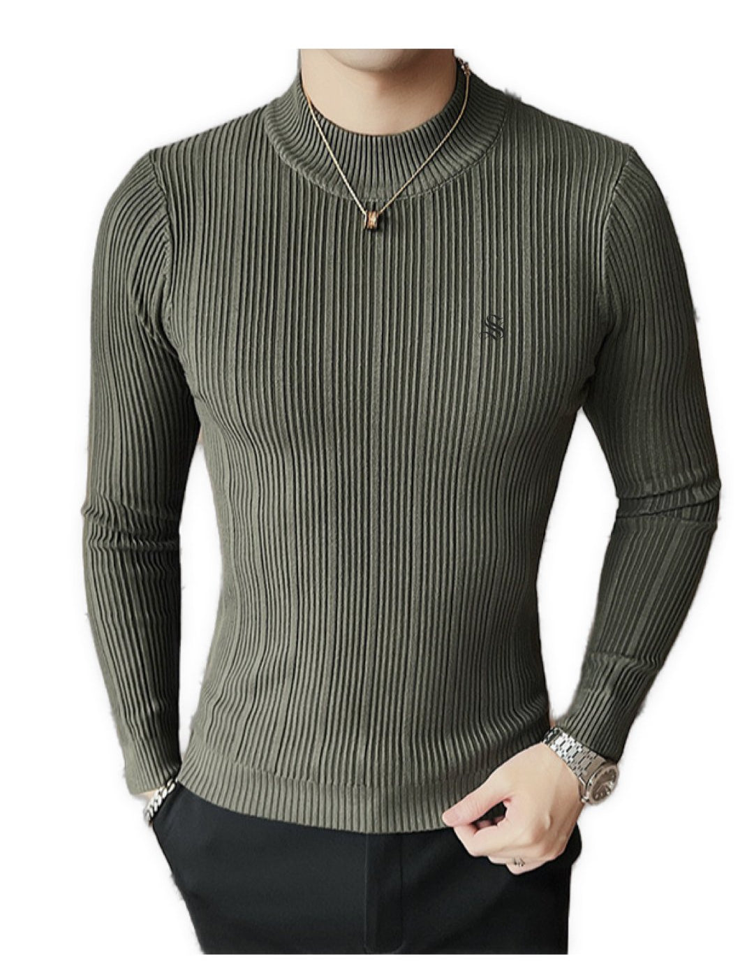 Base 10 - Long Sleeve Shirt for Men - Sarman Fashion - Wholesale Clothing Fashion Brand for Men from Canada