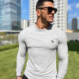 Base 4 - Grey Long Sleeve Shirt for Men (PRE-ORDER DISPATCH DATE 25 September 2024) - Sarman Fashion - Wholesale Clothing Fashion Brand for Men from Canada