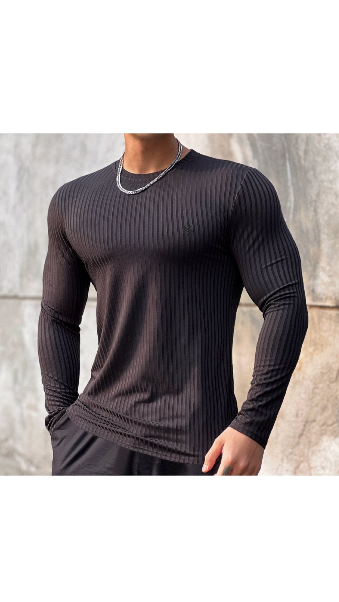 Base 7 - Long Sleeve Shirt for Men - Sarman Fashion - Wholesale Clothing Fashion Brand for Men from Canada