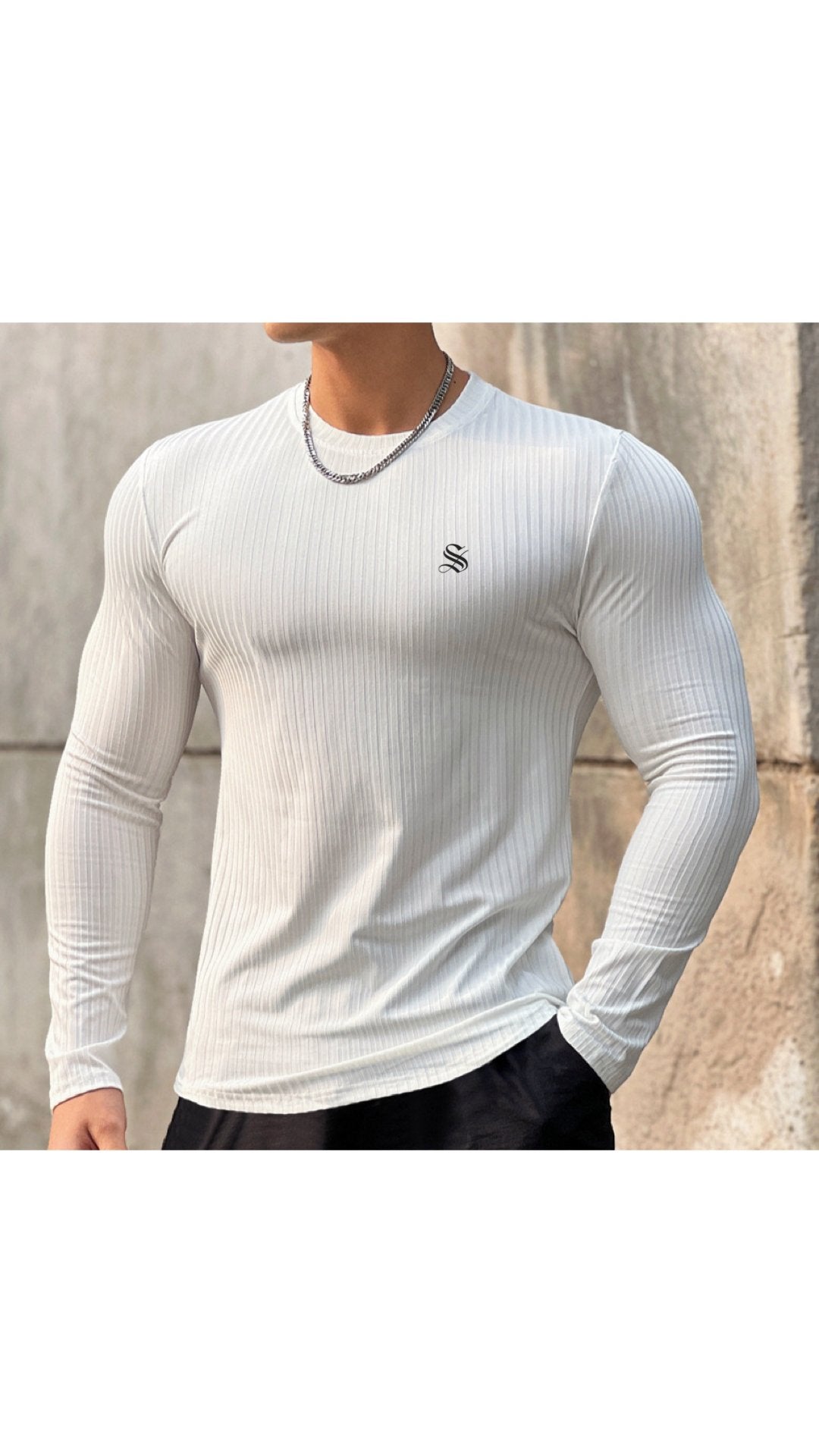 Base 7 - Long Sleeve Shirt for Men - Sarman Fashion - Wholesale Clothing Fashion Brand for Men from Canada