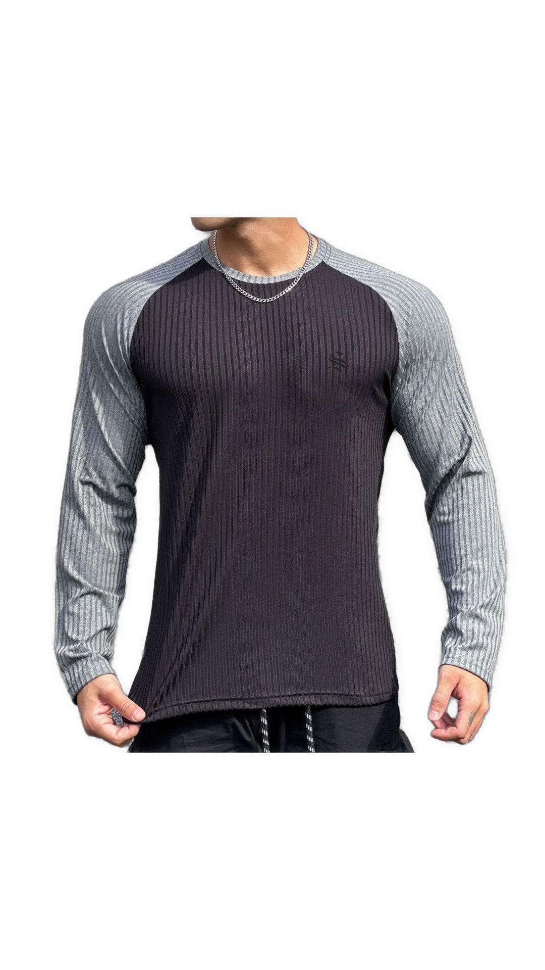 Base 8 - Long Sleeve Shirt for Men - Sarman Fashion - Wholesale Clothing Fashion Brand for Men from Canada