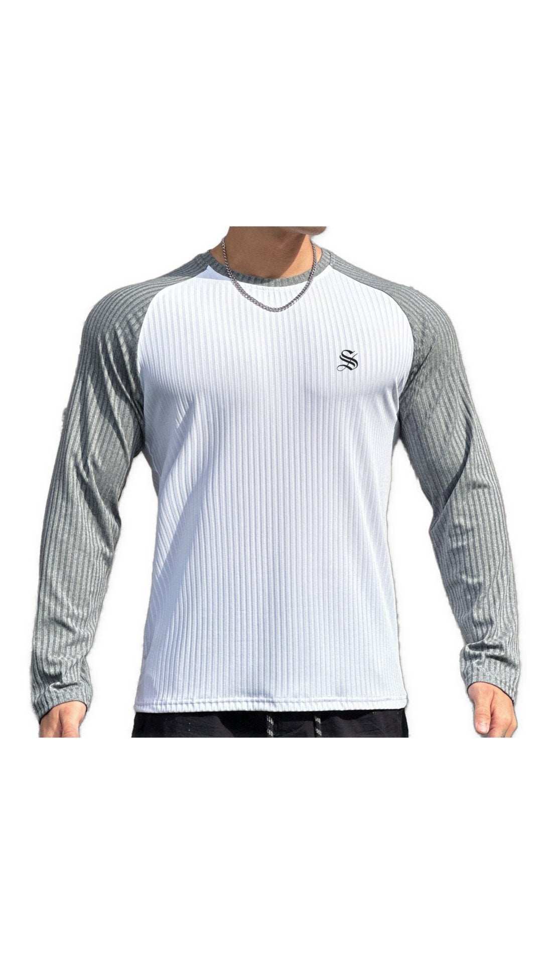 Base 8 - Long Sleeve Shirt for Men - Sarman Fashion - Wholesale Clothing Fashion Brand for Men from Canada