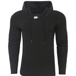 Base 9 - Long Sleeve Shirt with Hood for Men - Sarman Fashion - Wholesale Clothing Fashion Brand for Men from Canada