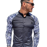 Basilisk- Black Shirt for Men (PRE-ORDER DISPATCH DATE 25 DECEMBER 2021) - Sarman Fashion - Wholesale Clothing Fashion Brand for Men from Canada