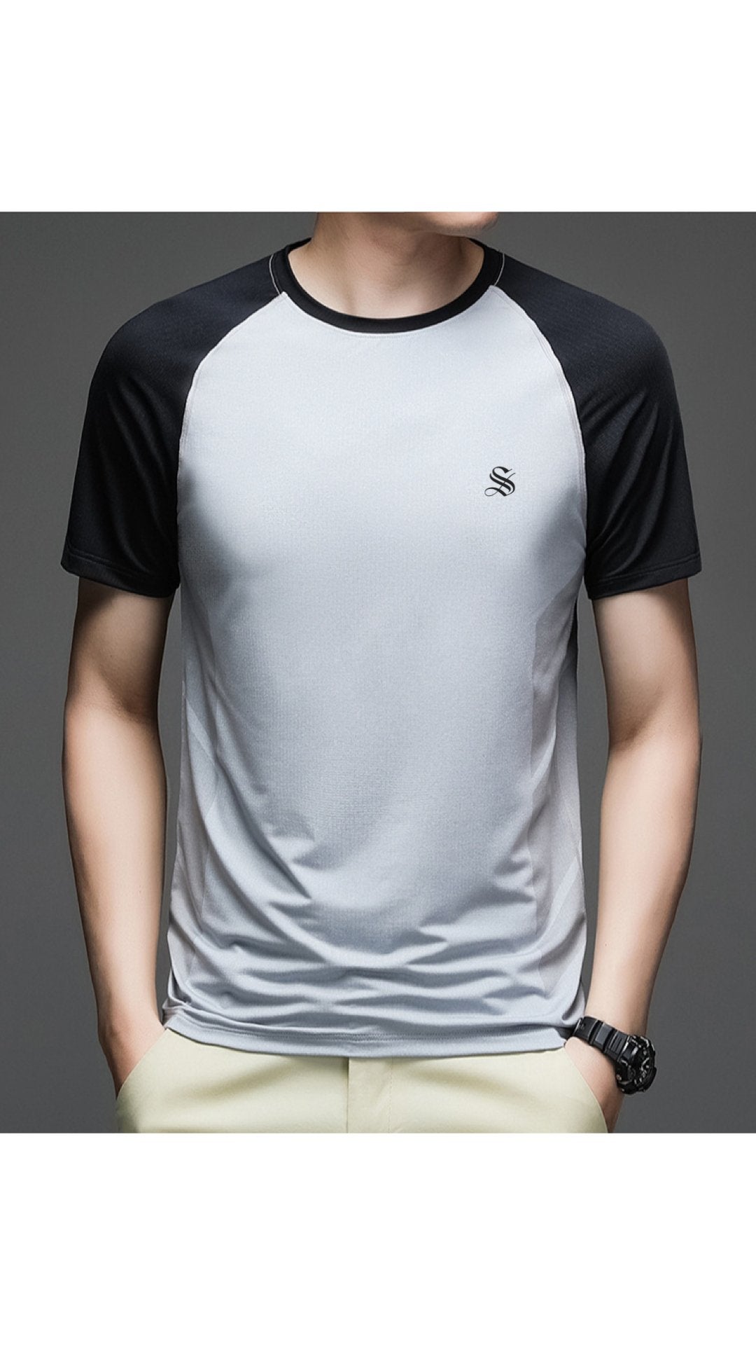 Basovaya - T-shirt for Men - Sarman Fashion - Wholesale Clothing Fashion Brand for Men from Canada