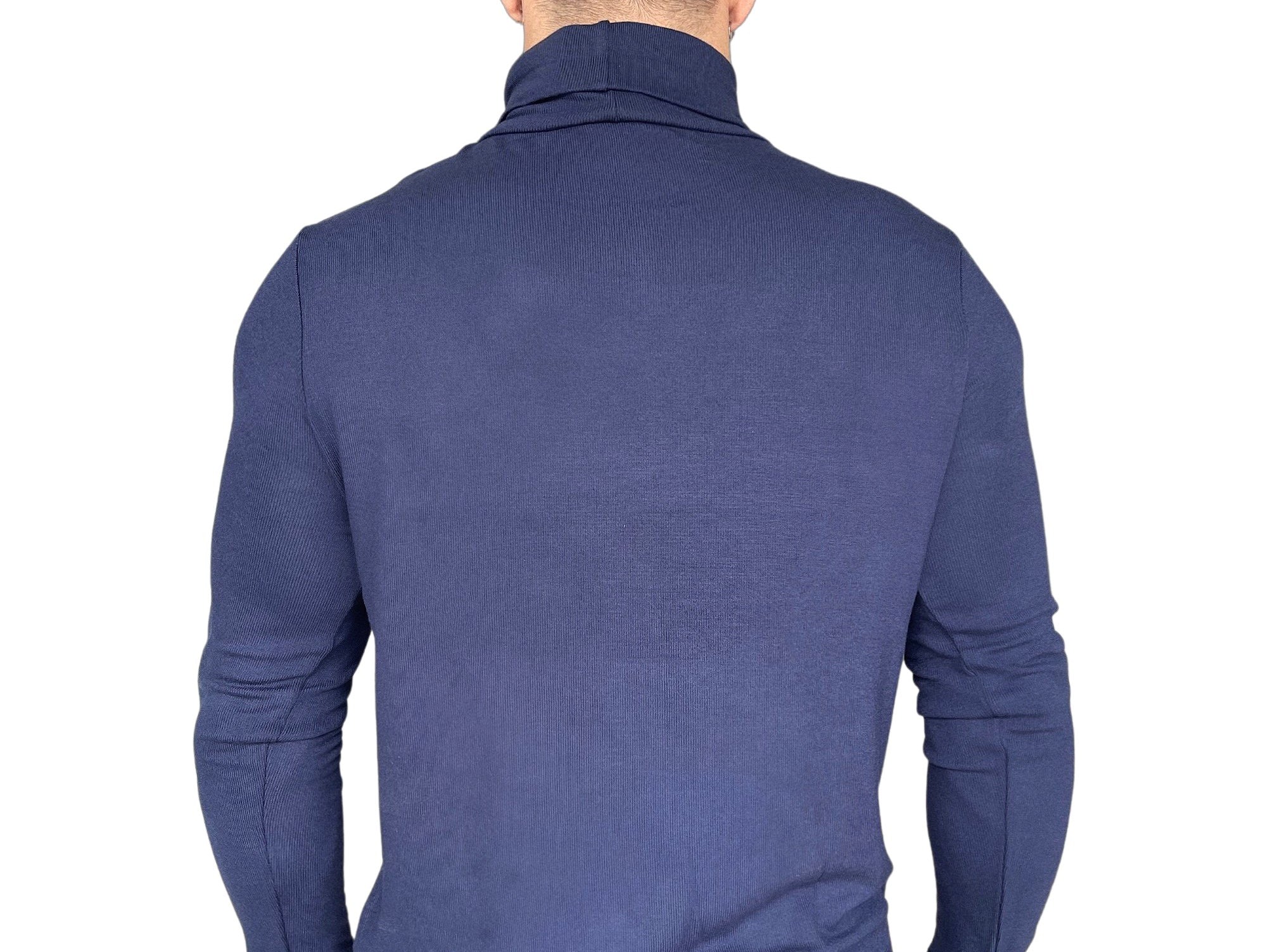 Batave - Blue Long Sleeve shirt for Men - Sarman Fashion - Wholesale Clothing Fashion Brand for Men from Canada