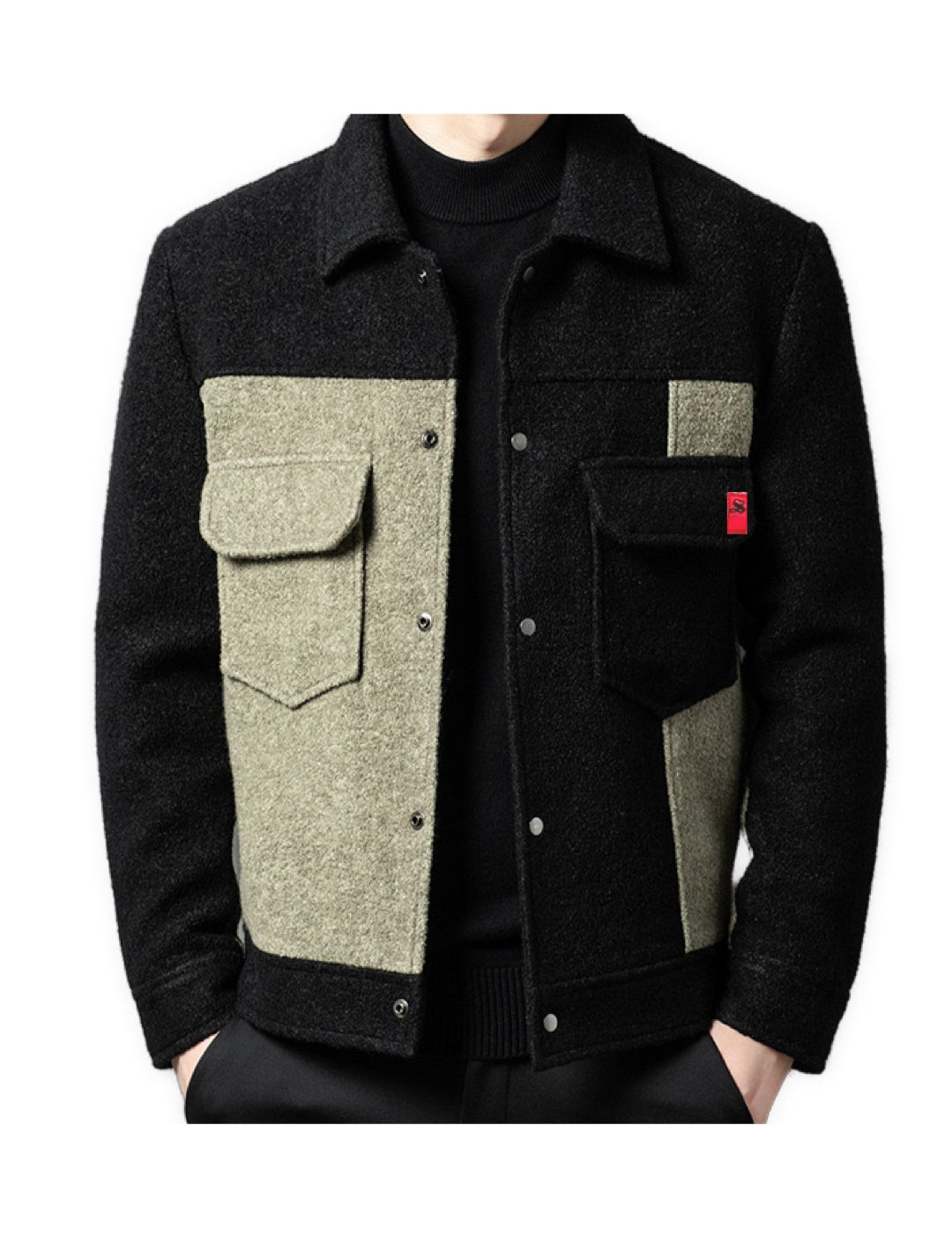 BBOP - Long Sleeve Jacket for Men - Sarman Fashion - Wholesale Clothing Fashion Brand for Men from Canada