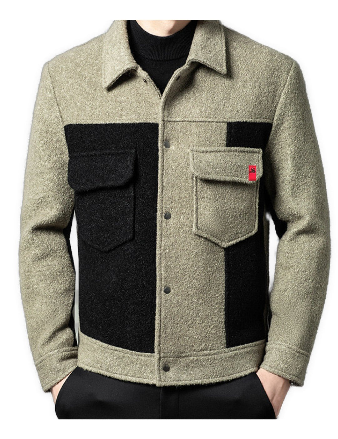 BBOP - Long Sleeve Jacket for Men - Sarman Fashion - Wholesale Clothing Fashion Brand for Men from Canada