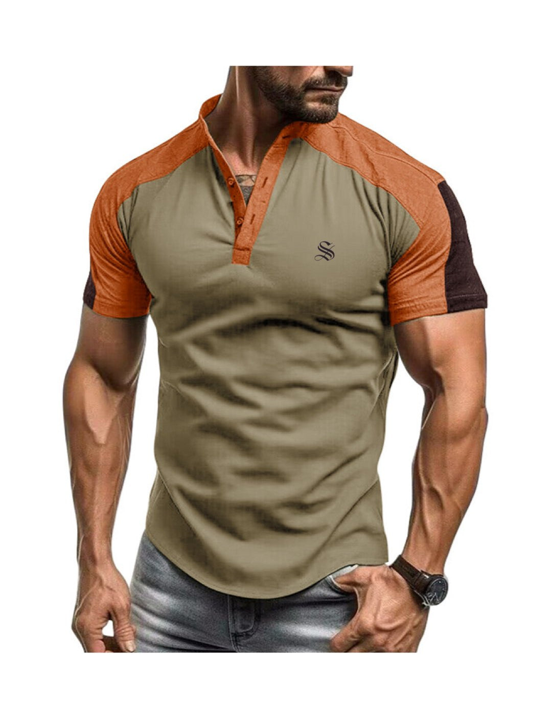 Beastov - T-Shirt for Men - Sarman Fashion - Wholesale Clothing Fashion Brand for Men from Canada