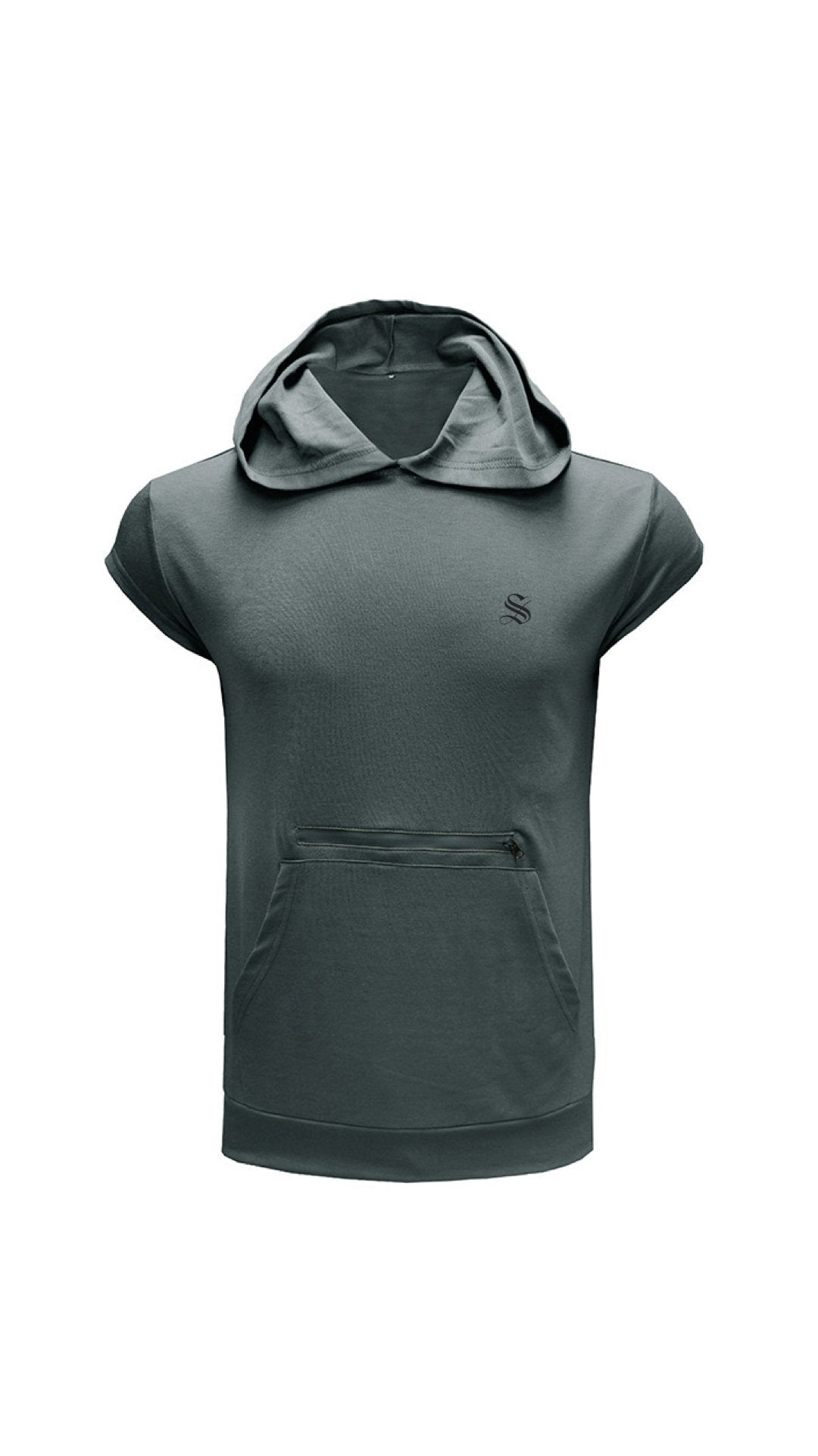 BePrepared - Sleeveless Hood T-shirt for Men - Sarman Fashion - Wholesale Clothing Fashion Brand for Men from Canada