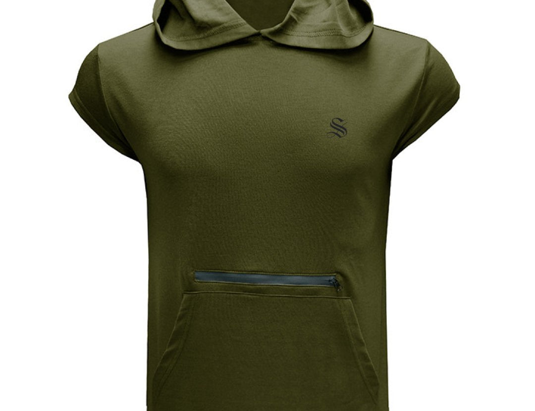 BePrepared - Sleeveless Hood T-shirt for Men - Sarman Fashion - Wholesale Clothing Fashion Brand for Men from Canada
