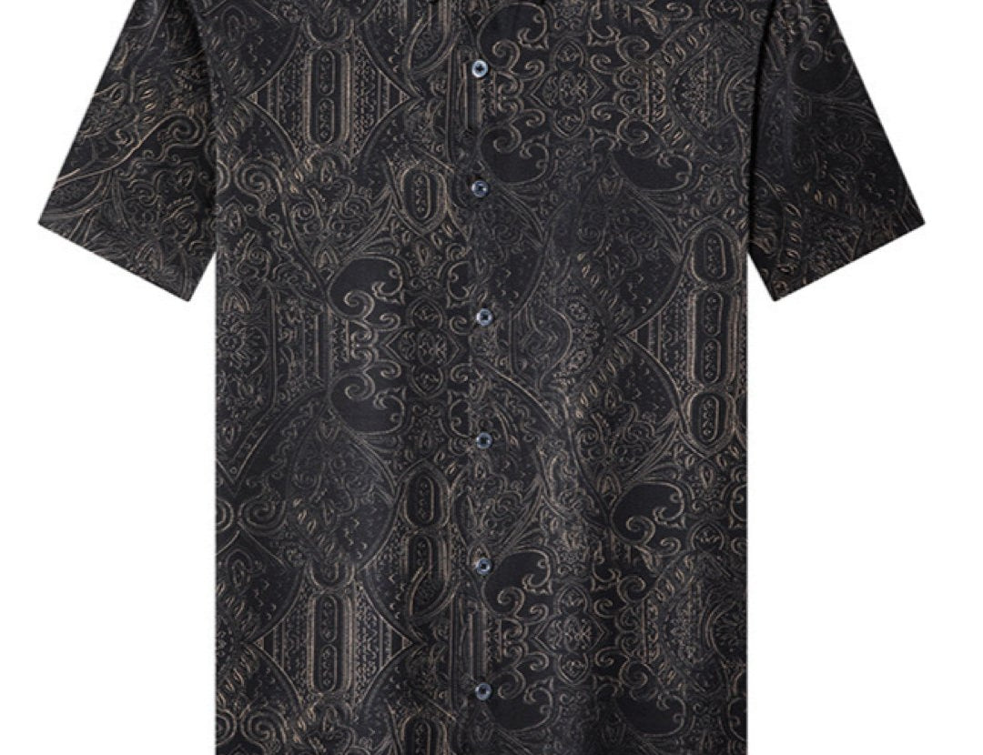 Bigato - Short Sleeves Shirt for Men - Sarman Fashion - Wholesale Clothing Fashion Brand for Men from Canada