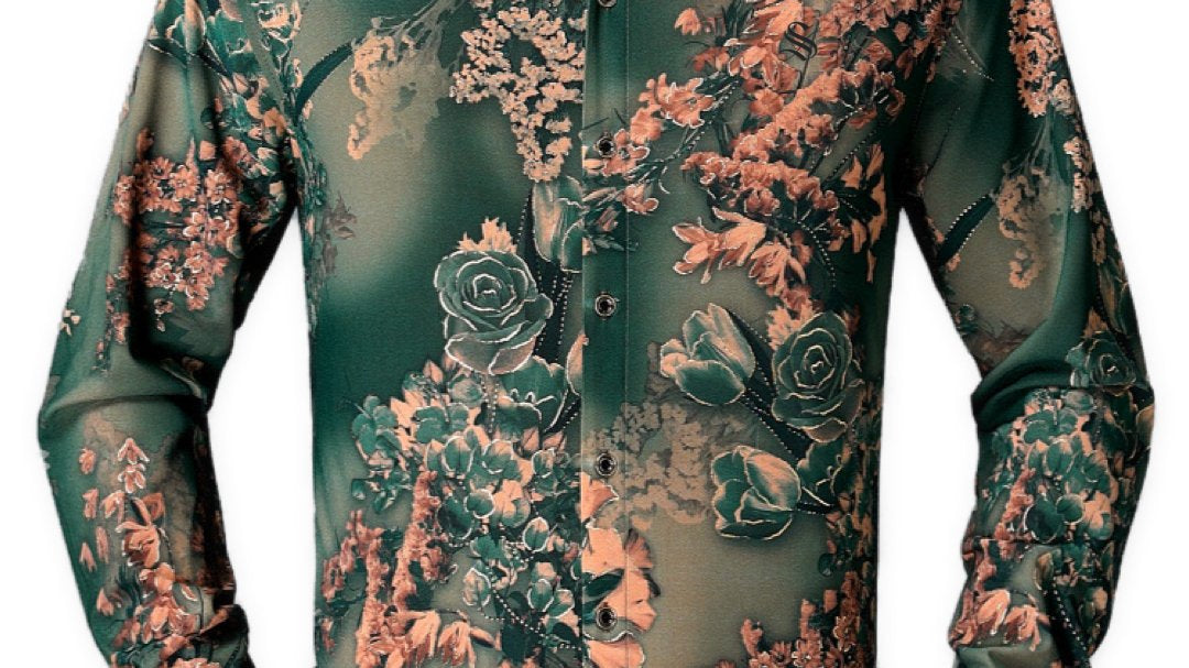 Bixuha - Long Sleeves Shirt for Men - Sarman Fashion - Wholesale Clothing Fashion Brand for Men from Canada