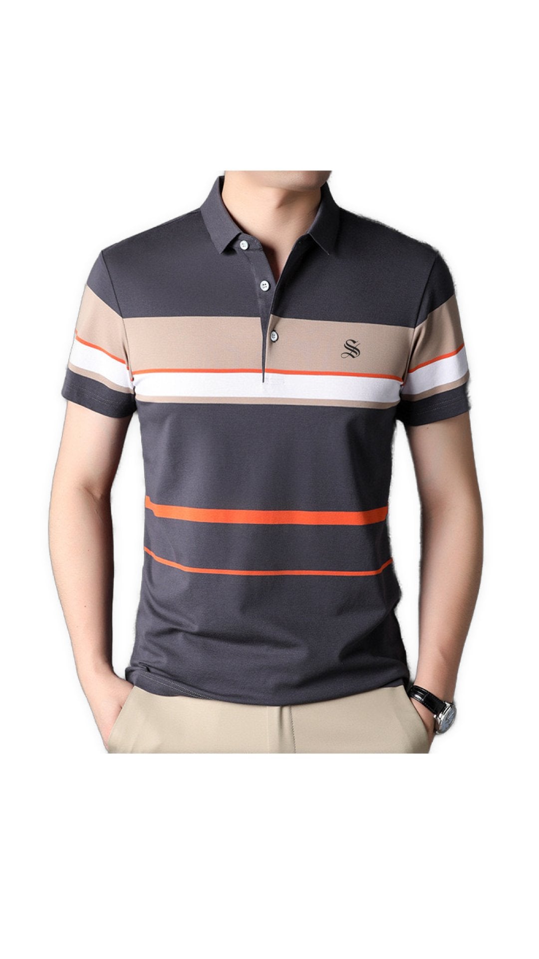 BJJU - Polo Shirt for Men - Sarman Fashion - Wholesale Clothing Fashion Brand for Men from Canada