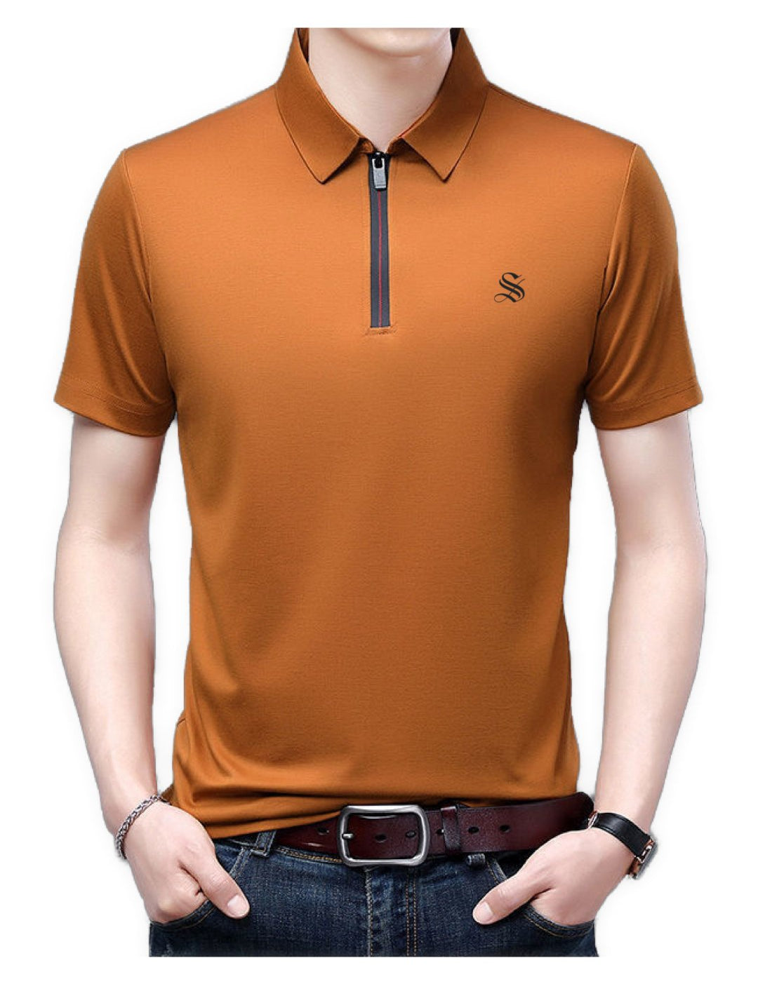 BJORU - Polo Short Sleeves Shirt for Men - Sarman Fashion - Wholesale Clothing Fashion Brand for Men from Canada