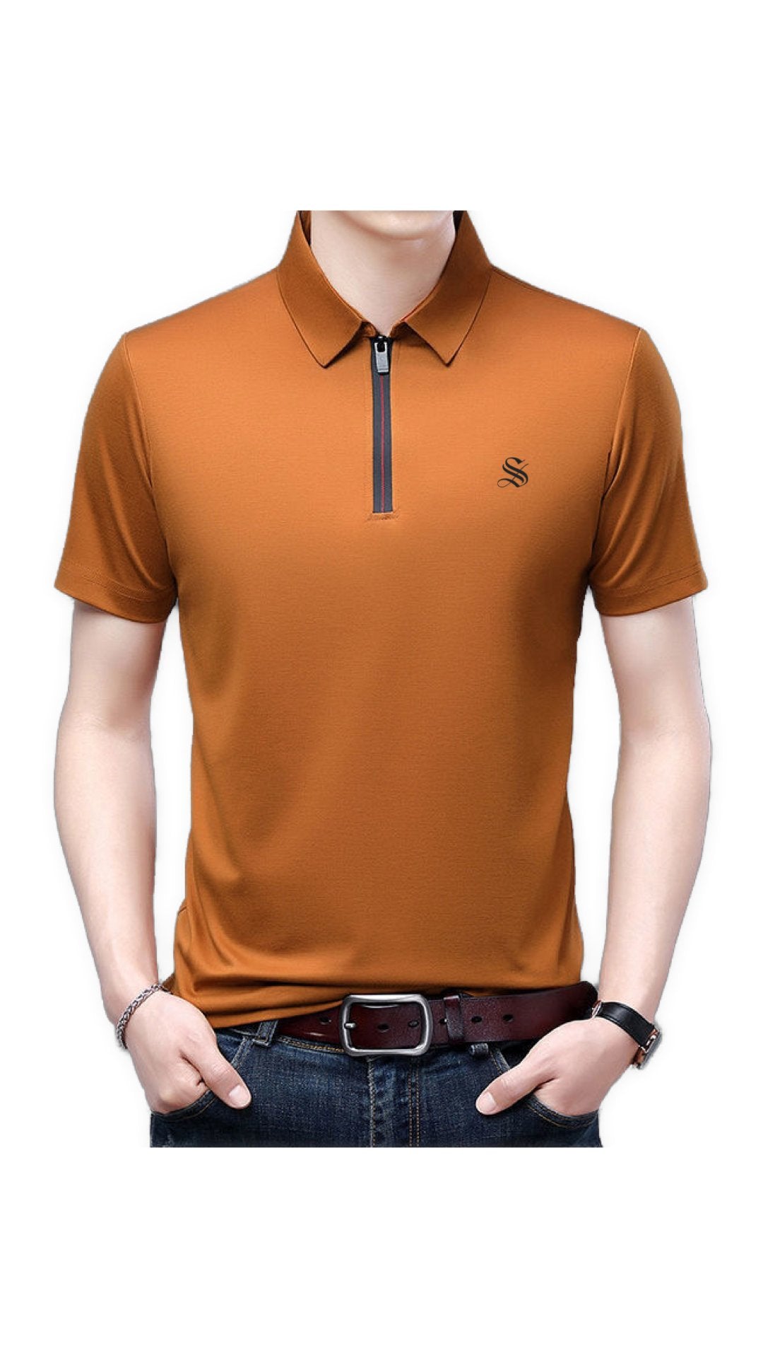 BJORU - Polo Short Sleeves Shirt for Men - Sarman Fashion - Wholesale Clothing Fashion Brand for Men from Canada