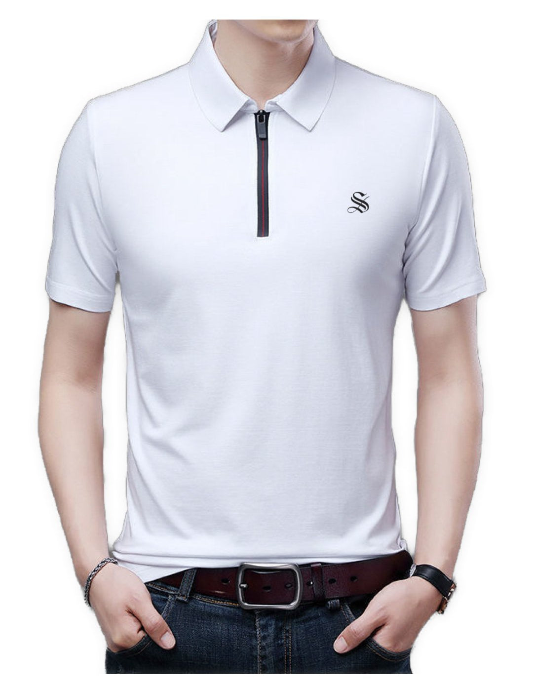 BJORU - Polo Short Sleeves Shirt for Men - Sarman Fashion - Wholesale Clothing Fashion Brand for Men from Canada