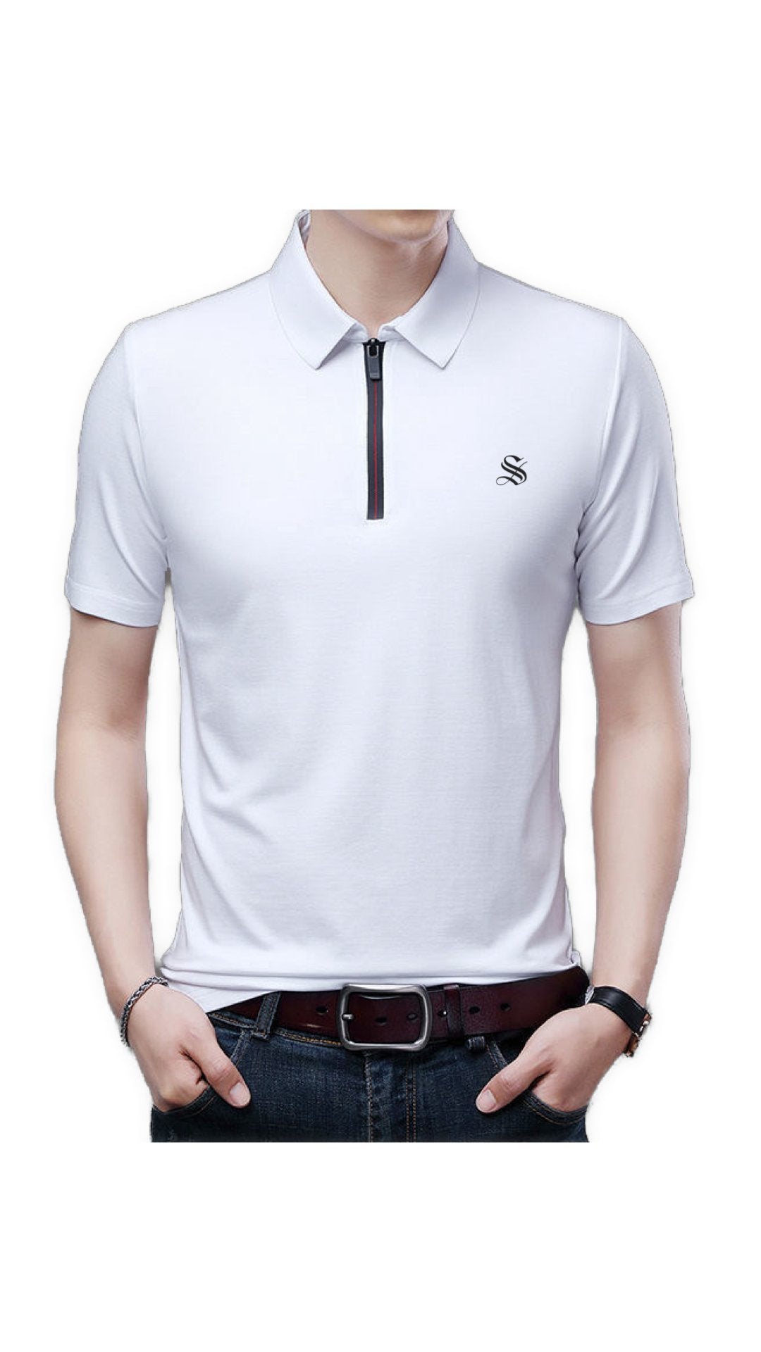 BJORU - Polo Short Sleeves Shirt for Men - Sarman Fashion - Wholesale Clothing Fashion Brand for Men from Canada