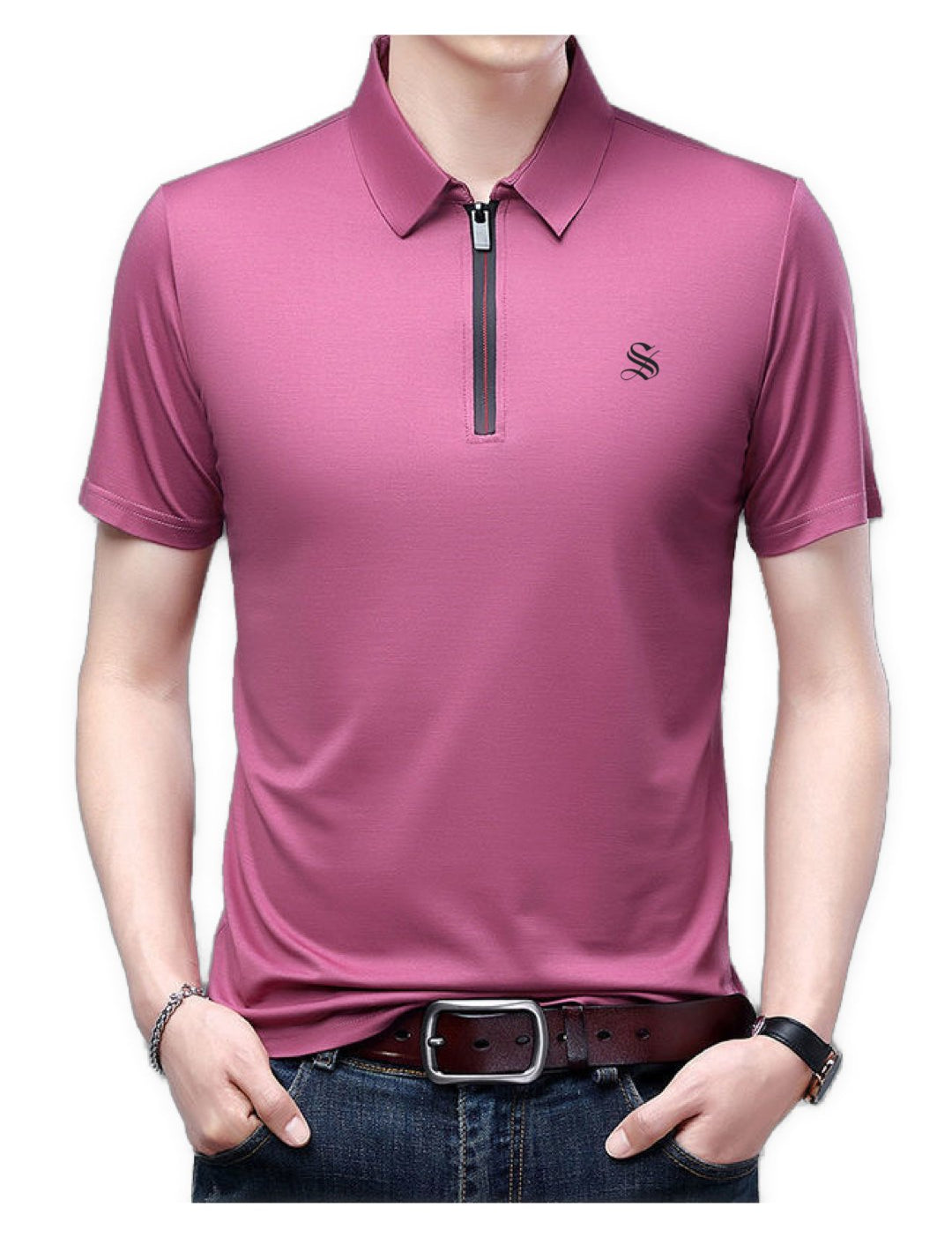 BJORU - Polo Short Sleeves Shirt for Men - Sarman Fashion - Wholesale Clothing Fashion Brand for Men from Canada