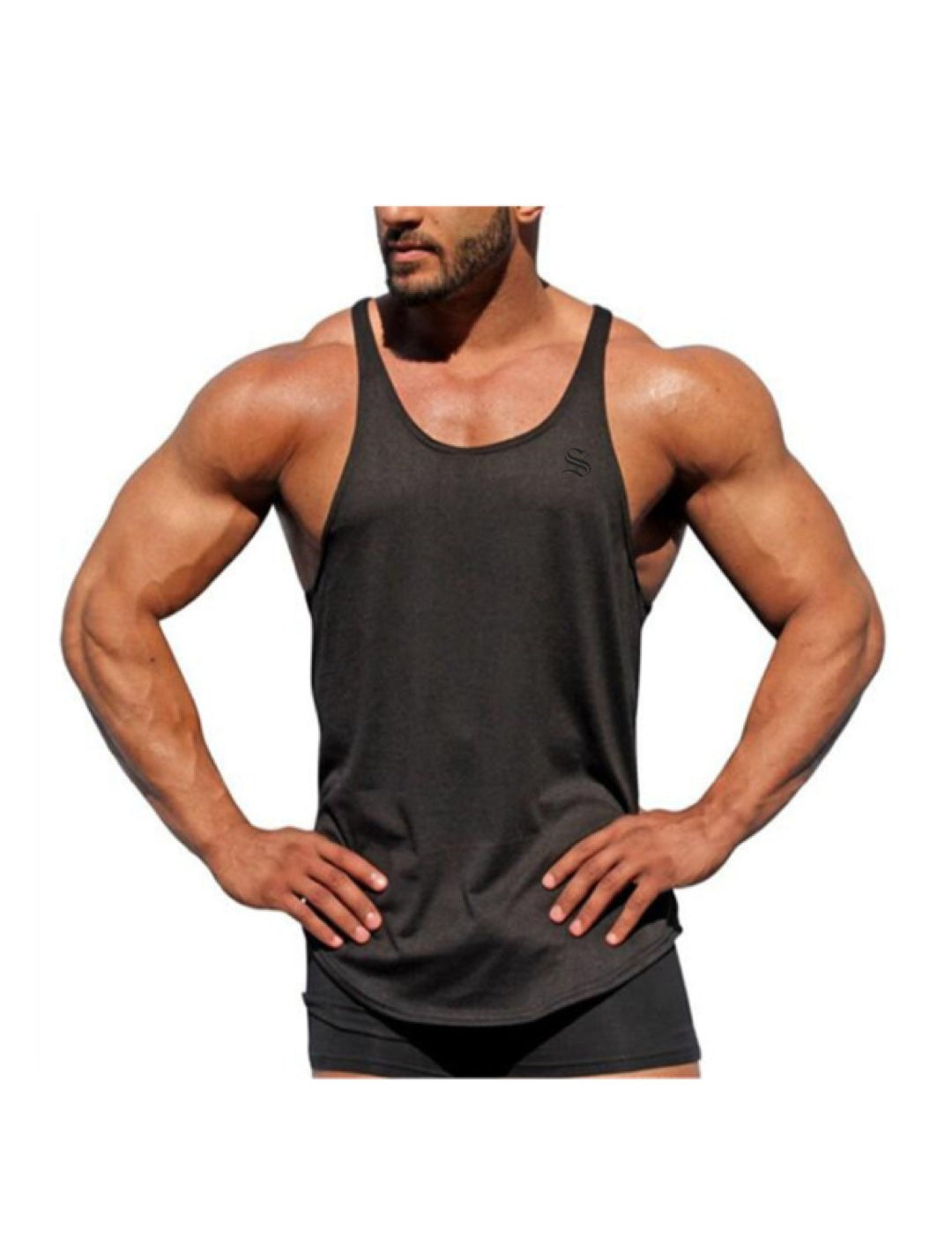 BJS - Tank Top for Men - Sarman Fashion - Wholesale Clothing Fashion Brand for Men from Canada