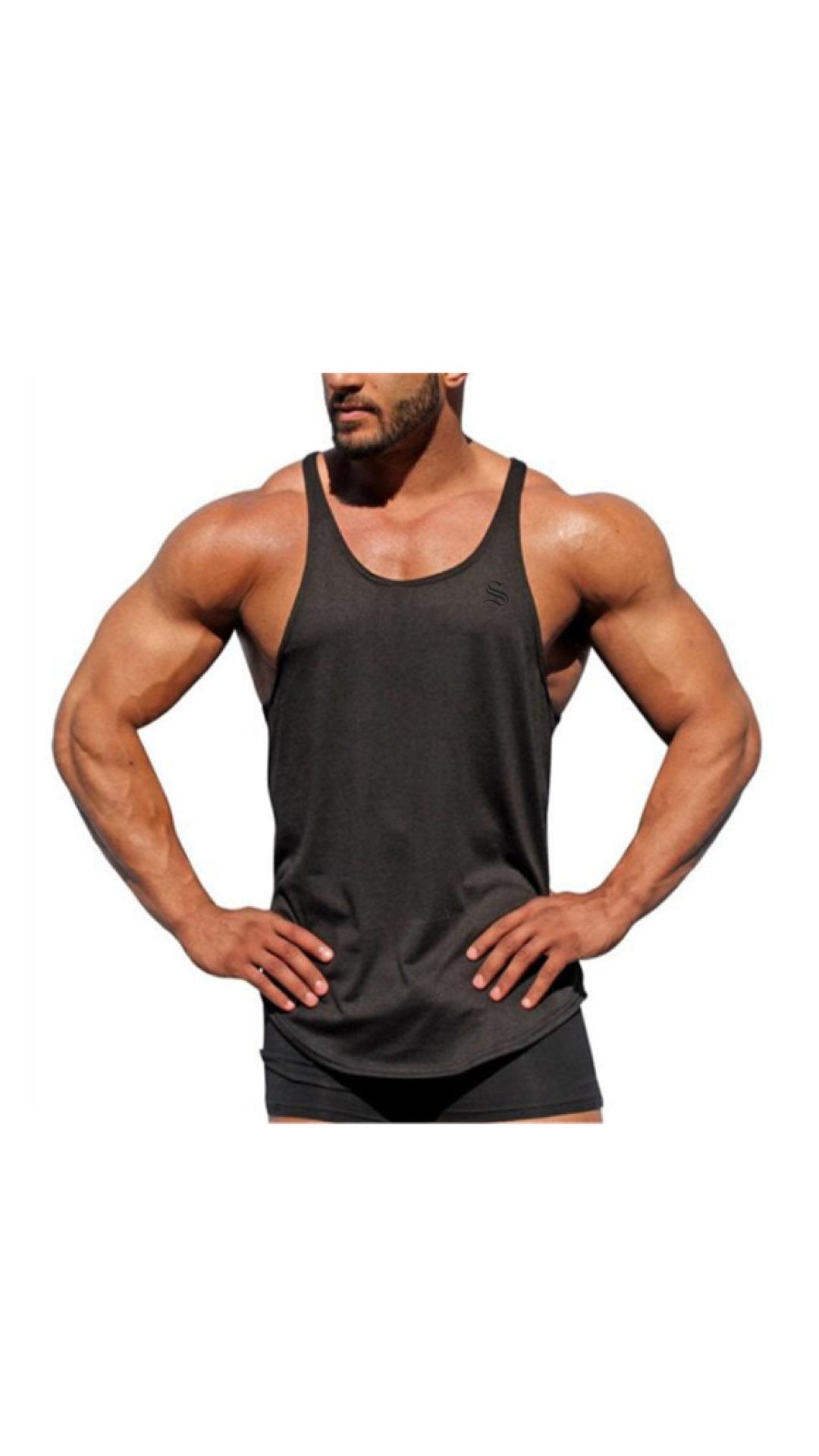 BJS - Tank Top for Men - Sarman Fashion - Wholesale Clothing Fashion Brand for Men from Canada