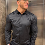 Black Dragon - Black Shirt for Men (PRE-ORDER DISPATCH DATE 25 DECEMBER 2021) - Sarman Fashion - Wholesale Clothing Fashion Brand for Men from Canada