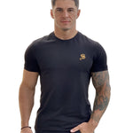 Black Eagle - Black T-shirt for Men - Sarman Fashion - Wholesale Clothing Fashion Brand for Men from Canada