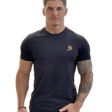 Black Eagle - Black T-shirt for Men - Sarman Fashion - Wholesale Clothing Fashion Brand for Men from Canada