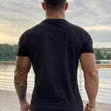 Black Eagle - Black T-shirt for Men - Sarman Fashion - Wholesale Clothing Fashion Brand for Men from Canada