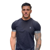 Black on Black - Black T-Shirt for Men (PRE-ORDER DISPATCH DATE 25 DECEMBER 2021) - Sarman Fashion - Wholesale Clothing Fashion Brand for Men from Canada