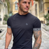 Black on Black - Black T-Shirt for Men (PRE-ORDER DISPATCH DATE 25 DECEMBER 2021) - Sarman Fashion - Wholesale Clothing Fashion Brand for Men from Canada