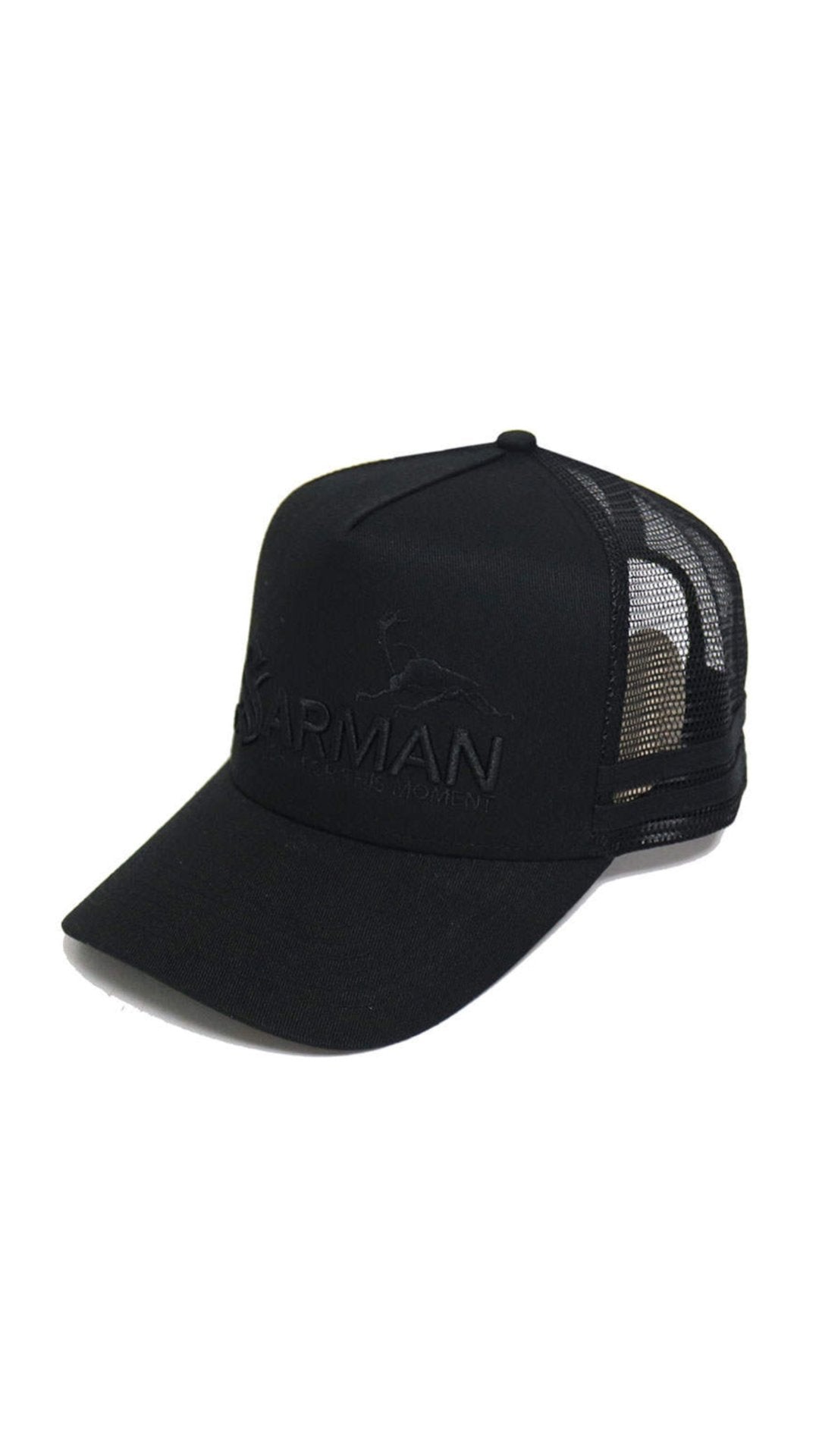 Black Soldier - Unisex Black Cap (PRE-ORDER DISPATCH DATE 15 JULY 2023) - Sarman Fashion - Wholesale Clothing Fashion Brand for Men from Canada
