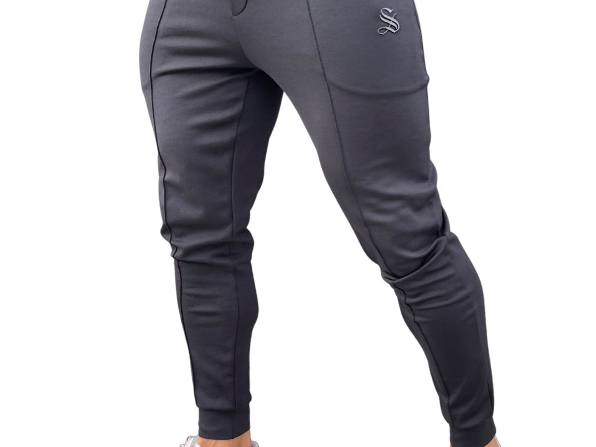 Black Wolf - Men’s Casual Joggers (PRE-ORDER DISPATCH DATE 25 DECEMBER 2021) - Sarman Fashion - Wholesale Clothing Fashion Brand for Men from Canada