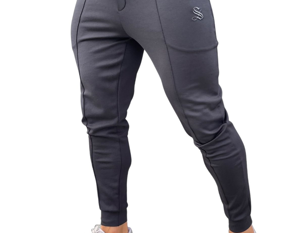 Black Wolf - Men’s Casual Joggers (PRE-ORDER DISPATCH DATE 25 DECEMBER 2021) - Sarman Fashion - Wholesale Clothing Fashion Brand for Men from Canada