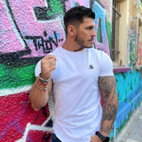 Blanco - White T-Shirt for Men (PRE-ORDER DISPATCH DATE 25 DECEMBER 2021) - Sarman Fashion - Wholesale Clothing Fashion Brand for Men from Canada