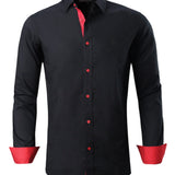 Blat - Long Sleeves Shirt for Men - Sarman Fashion - Wholesale Clothing Fashion Brand for Men from Canada