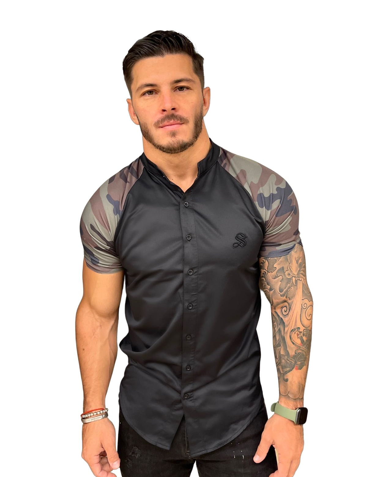 Blind - Black Shirt for Men (PRE-ORDER DISPATCH DATE 25 DECEMBER 2021) - Sarman Fashion - Wholesale Clothing Fashion Brand for Men from Canada