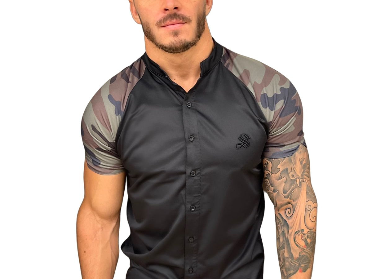 Blind - Black Shirt for Men (PRE-ORDER DISPATCH DATE 25 DECEMBER 2021) - Sarman Fashion - Wholesale Clothing Fashion Brand for Men from Canada