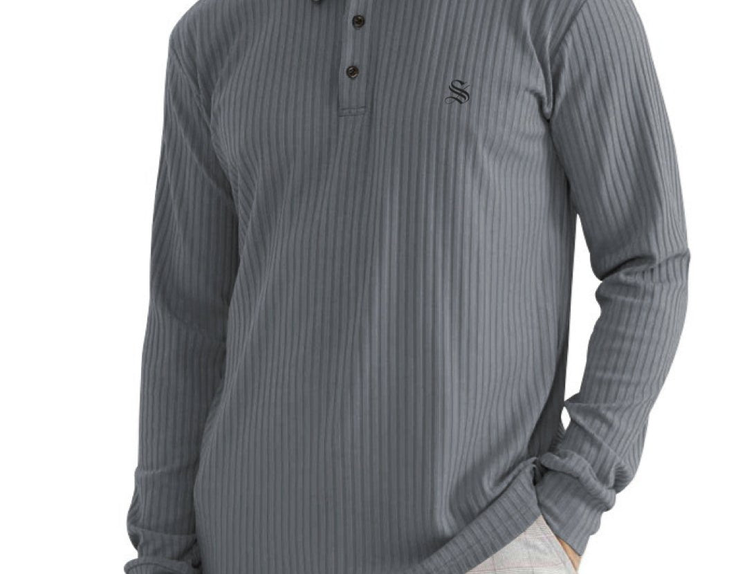 Blirano - Long Sleeves Shirt for Men - Sarman Fashion - Wholesale Clothing Fashion Brand for Men from Canada