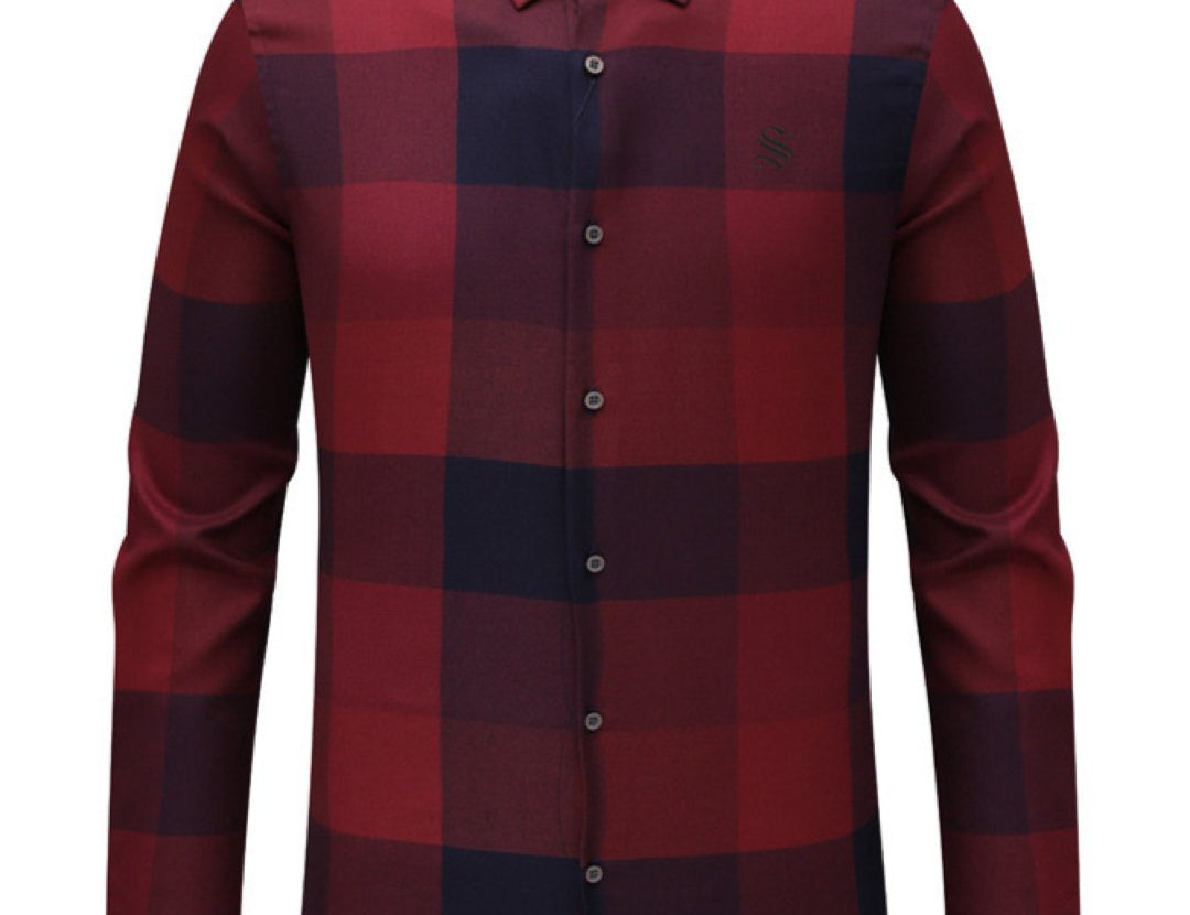 BLR - Long Sleeves Shirt for Men - Sarman Fashion - Wholesale Clothing Fashion Brand for Men from Canada