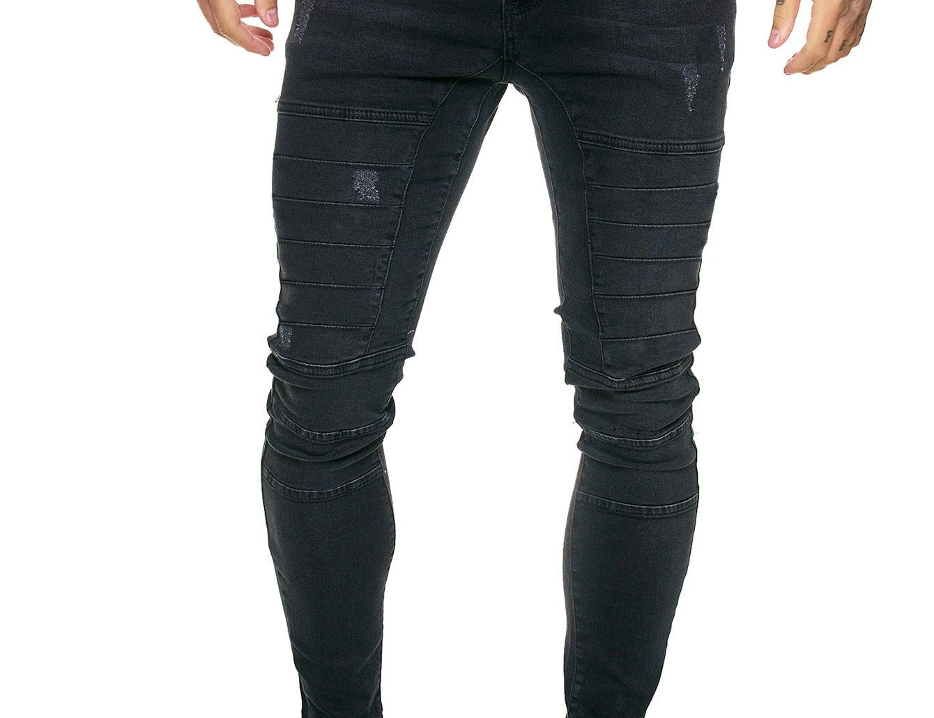 BNJO - Skinny Legs Denim Jeans for Men - Sarman Fashion - Wholesale Clothing Fashion Brand for Men from Canada