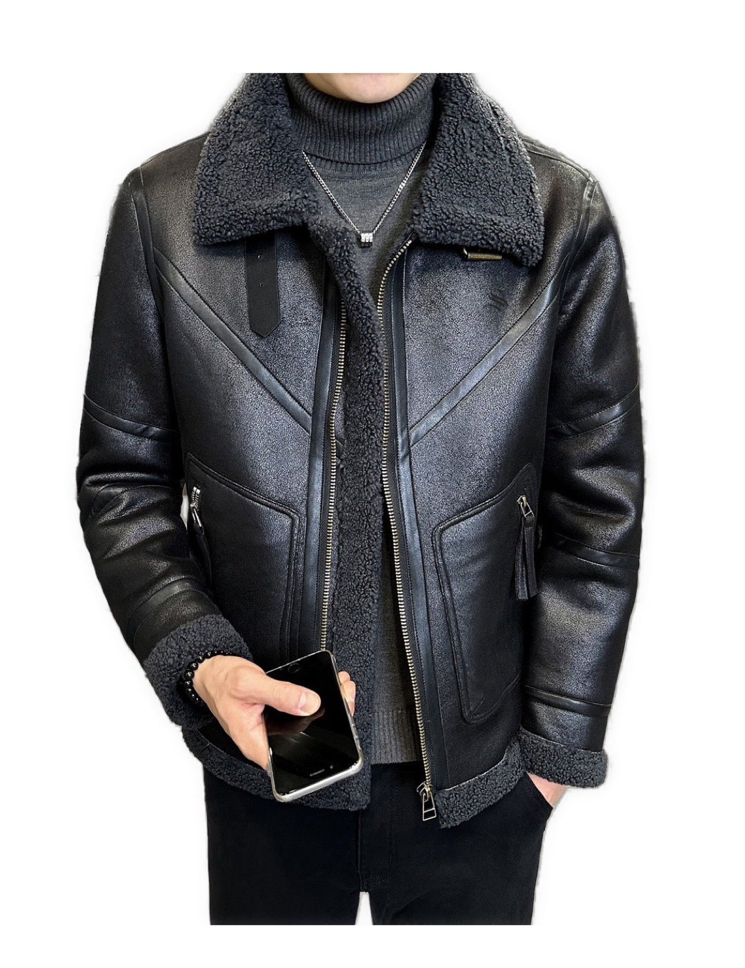 Bombee - Jacket for Men - Sarman Fashion - Wholesale Clothing Fashion Brand for Men from Canada