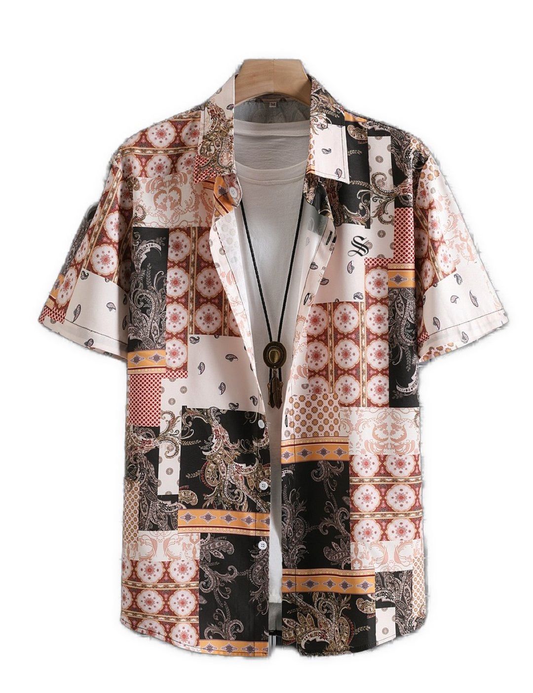 BOOH - Short Sleeves Shirt for Men - Sarman Fashion - Wholesale Clothing Fashion Brand for Men from Canada